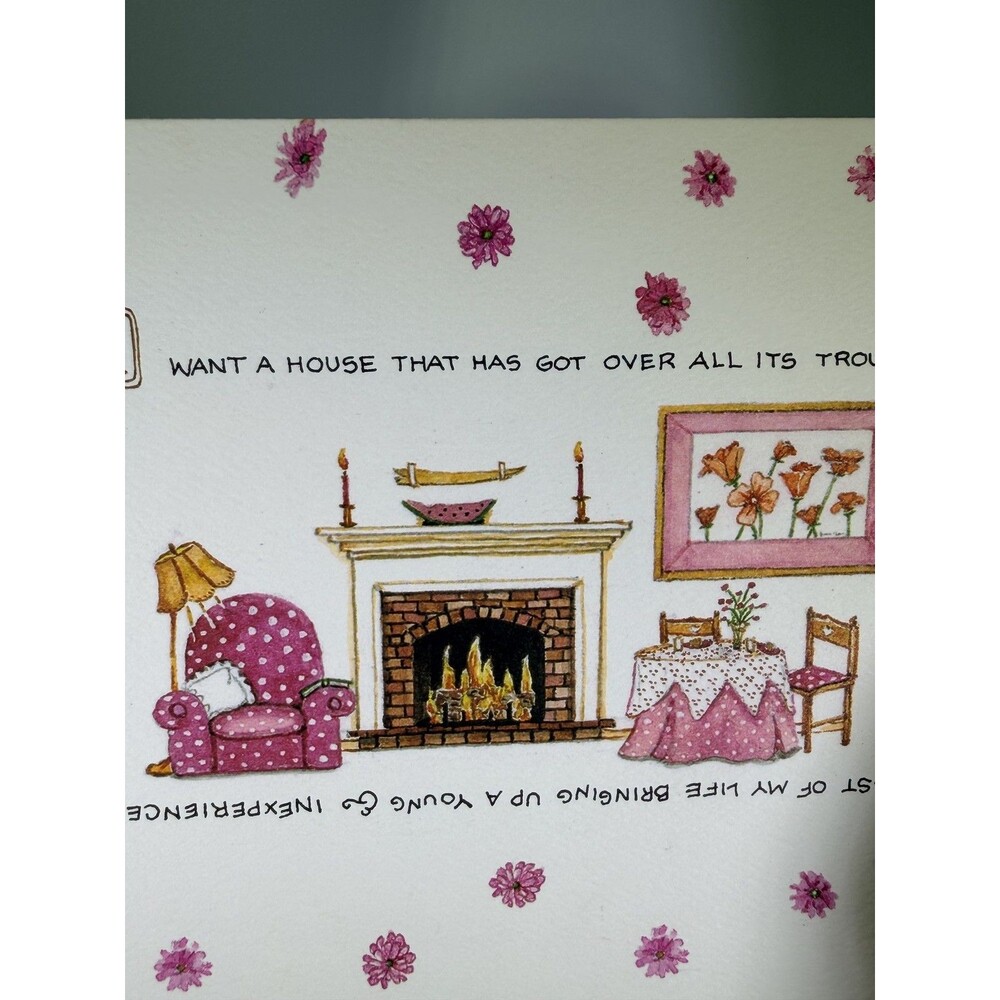 Vintage Susan Branch "Cozy Home" New House Greeting Card w/Envelope 2000 USA - Picture 6 of 13